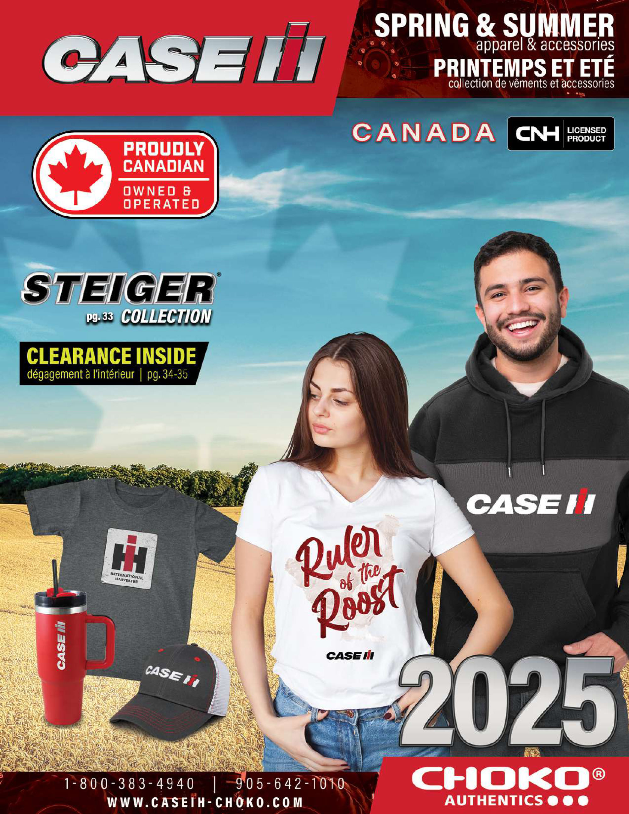 Choko Case IH Clothing and Accessories, Clothing Catalogs, Clothing Catalogues